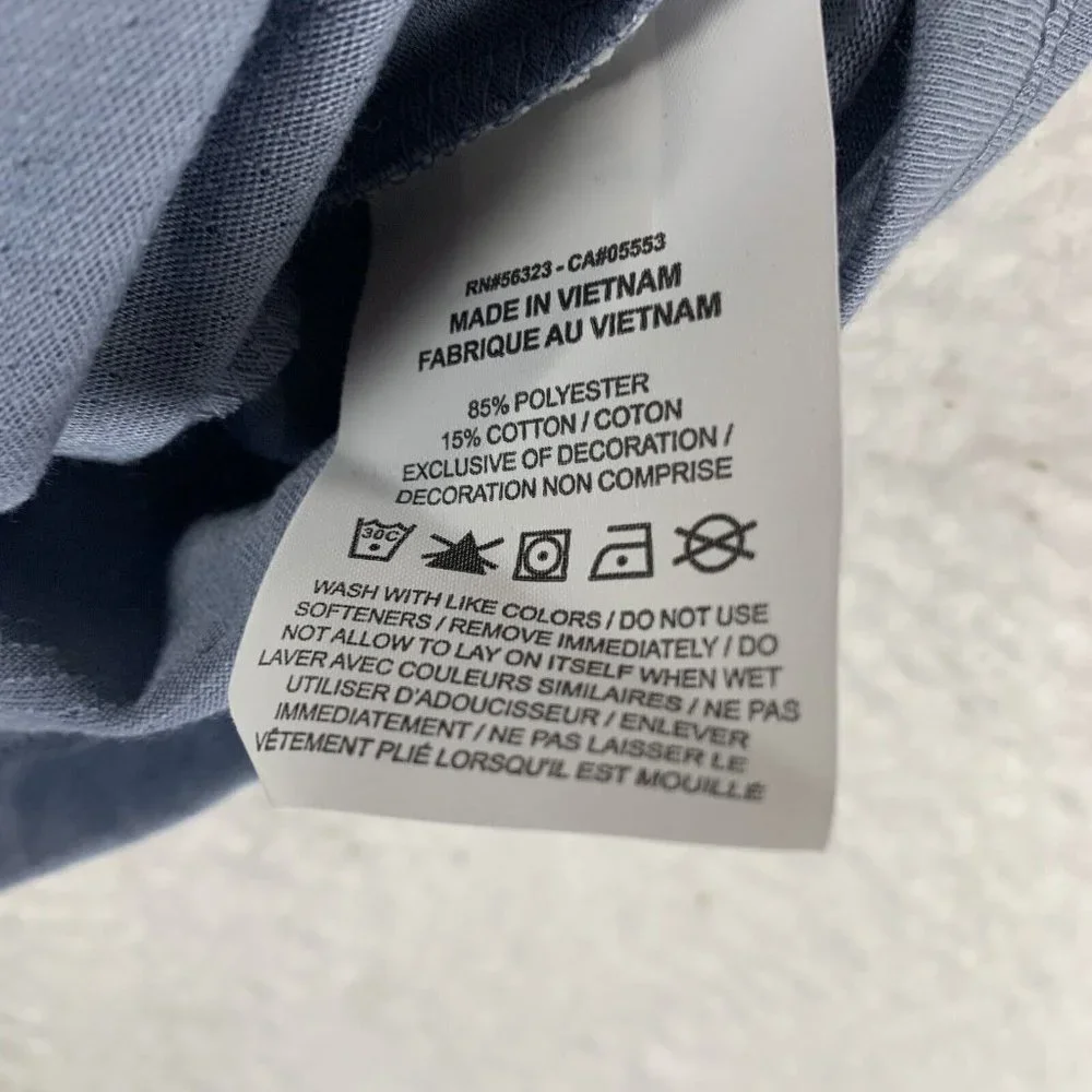 Nike Twist Tank Top Women's XL Blue‎ Gray Yoga Racerback Pullover 7388